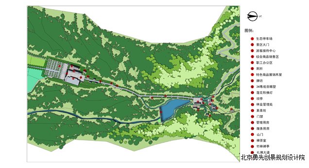 国家级风景名胜区——河北省临城县天台山景区修建性详细规划图片